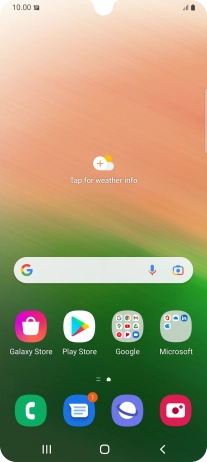 The text/picture message icon shows that you've received a new text or picture message.