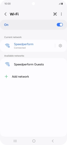 Press the Home key to return to the home screen. Press the Home key to return to the home screen.