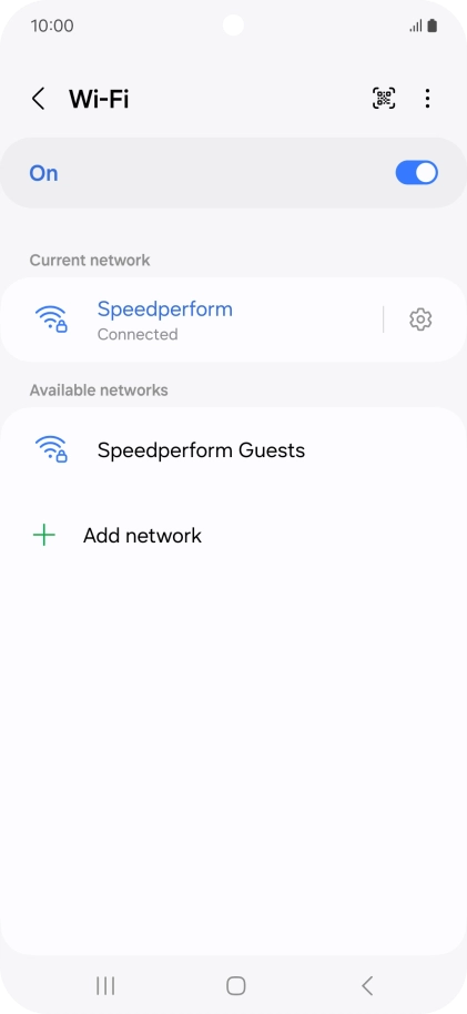 Press the Home key to return to the home screen. Press the Home key to return to the home screen.