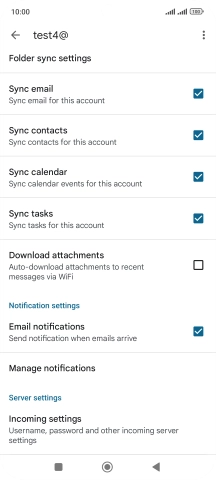 Press the field next to Press the field next to