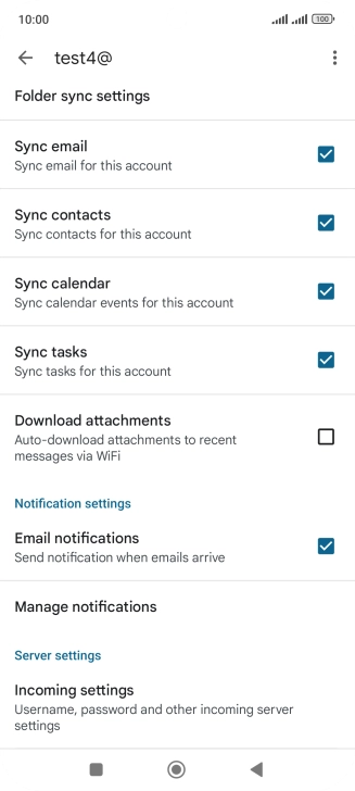 Press the field next to Press the field next to