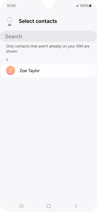 Press the field above 