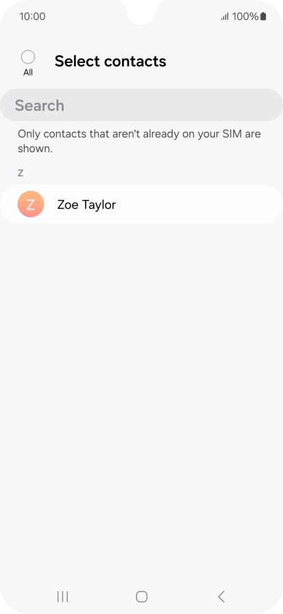 Press the field above 