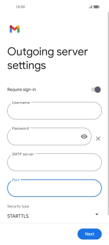 Press the drop down list below 