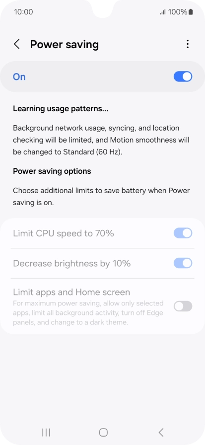 Press the Home key to return to the home screen. Press the Home key to return to the home screen.