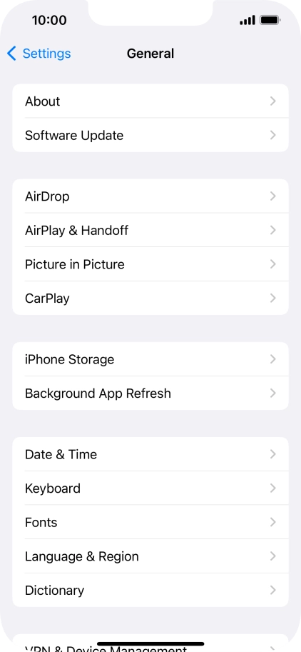 Press Background App Refresh. Press Background App Refresh.