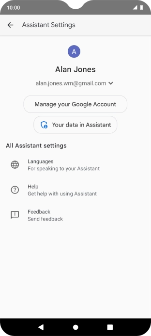 Press Languages and follow the instructions on the screen to select the required language.
