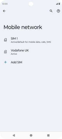 Press the required price plan. Press the required price plan.