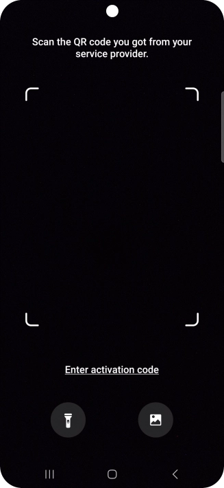 Place the QR code you've received inside the phone camera frame to scan the code. Your eSIM is transferred to your new phone over the internet. Place the QR code you've received inside the phone camera frame to scan the code. Your eSIM is transferred to your new phone over the internet.