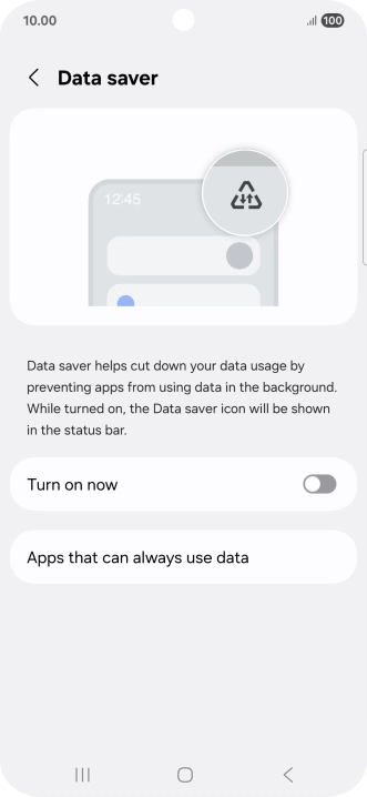 Press the indicator next to Press the indicator next to