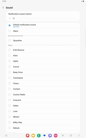 Press the required message tones to hear them.