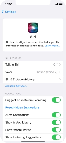 Press Talk to Siri. Press Talk to Siri.