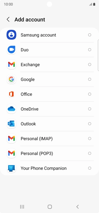 Press Personal (IMAP).
