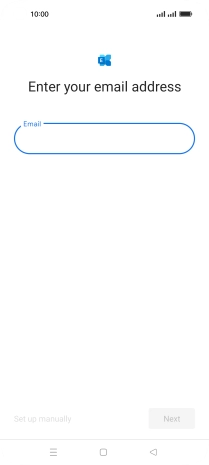 Press the field below 