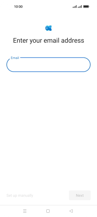 Press the field below 