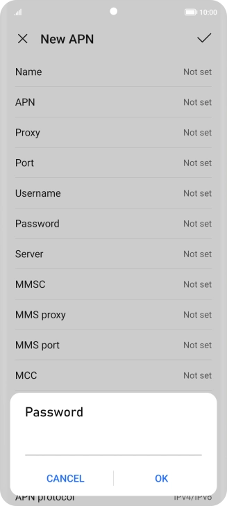 Key in wap and press OK.