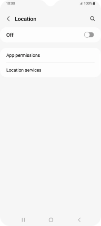 Press the indicator to turn the function on or off.