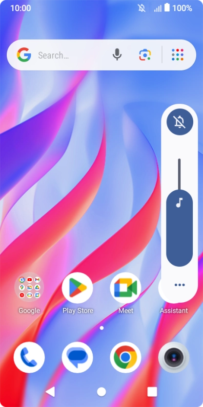 Press the sound mode icon. Press the sound mode icon.