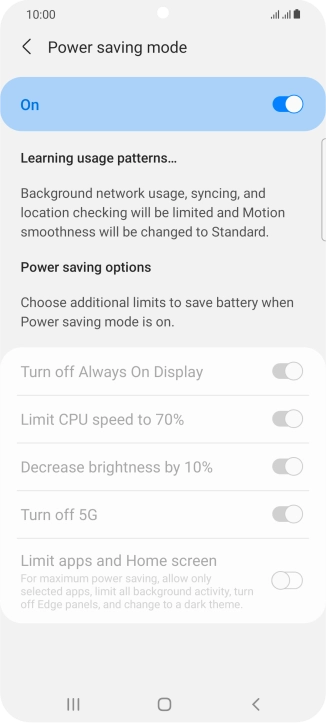 Press the Home key to return to the home screen. Press the Home key to return to the home screen.