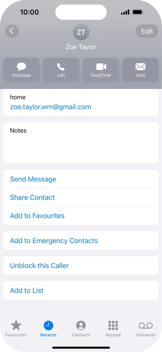 Slide your finger upwards starting from the bottom of the screen to return to the home screen.
