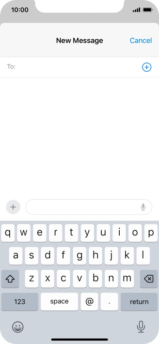 Press To: and key in the first letters of the recipient's name. Press To: and key in the first letters of the recipient's name.