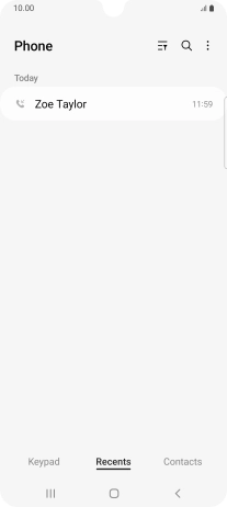 Press the required number. Press the required number.