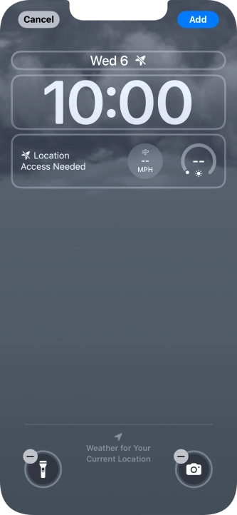 To customise the way the lock screen date is displayed, press the date widget and follow the instructions on the screen to select the required widget display mode. To customise the way the lock screen date is displayed, press the date widget and follow the instructions on the screen to select the required widget display mode.