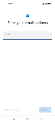 Press the field below 