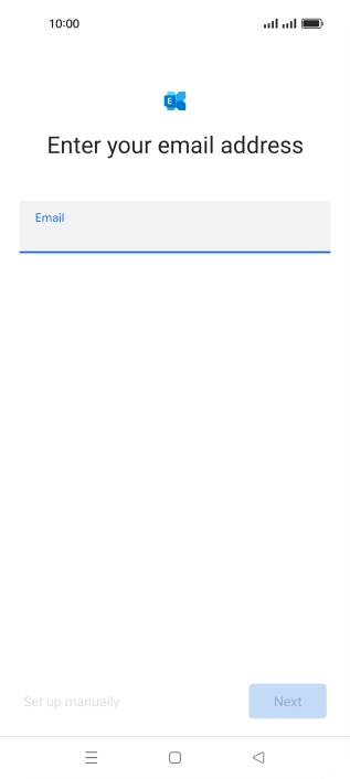 Press the field below 