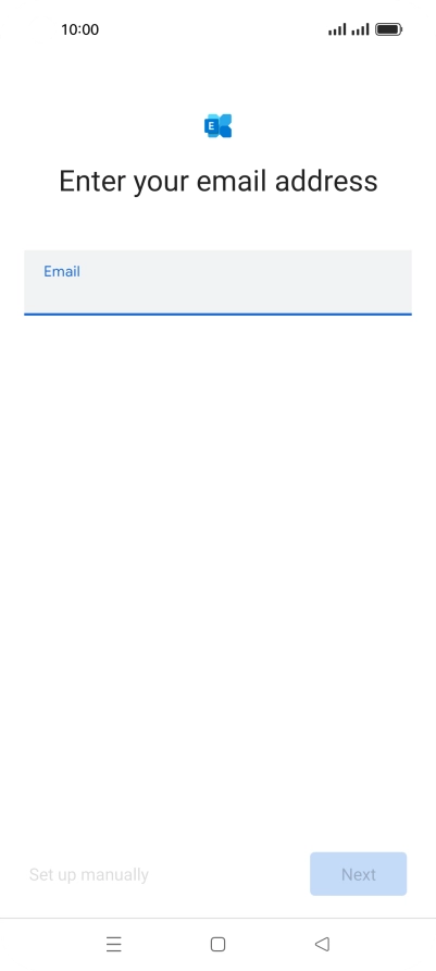 Press the field below 
