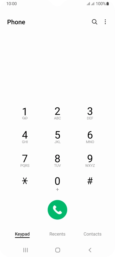 Press and hold number key 1 to call voicemail. Follow the instructions to listen to your messages.