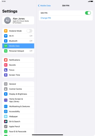 Press the indicator next to Press the indicator next to