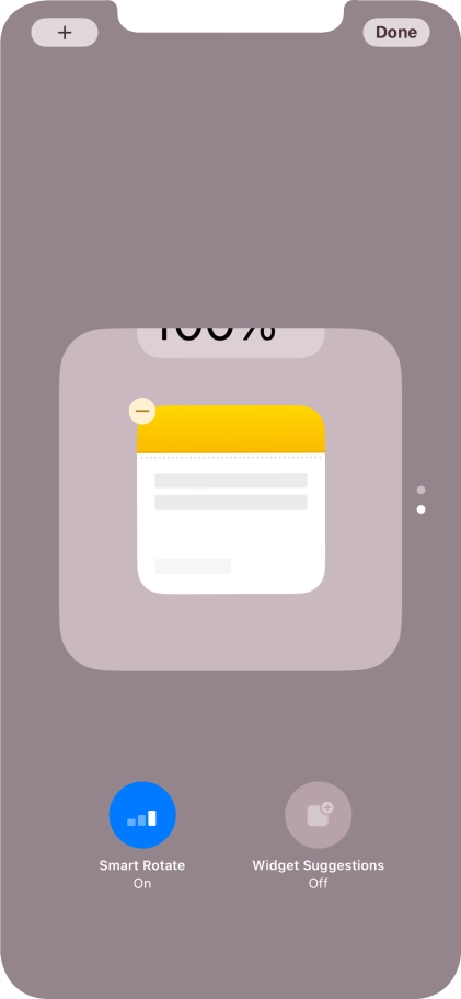 Press Smart Rotate to turn the function on or off.