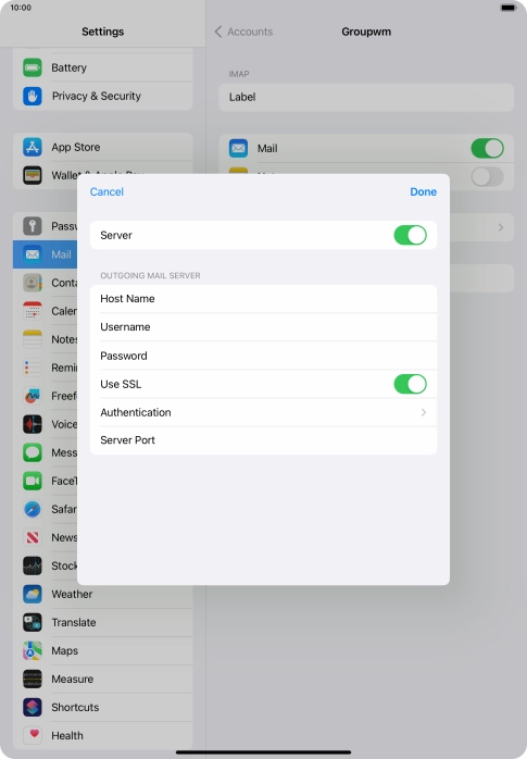 Press Authentication. Press Authentication.