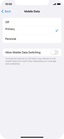 Press the required price plan. Press the required price plan.