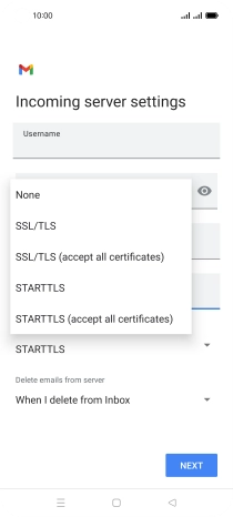 Press None. Press None.
