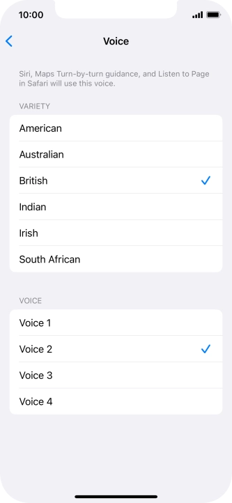 Press the required accent. Press the required accent.