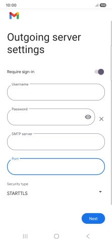 Press the drop down list below 