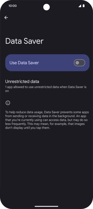 Press the indicator next to Press the indicator next to