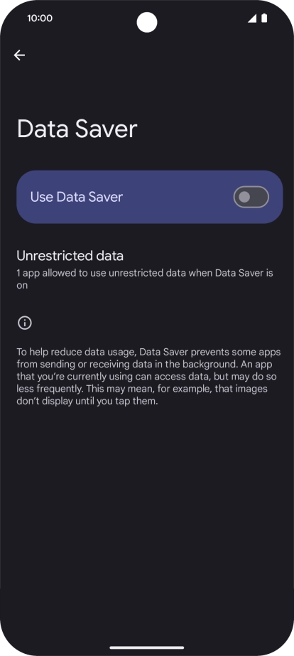 Press the indicator next to Press the indicator next to