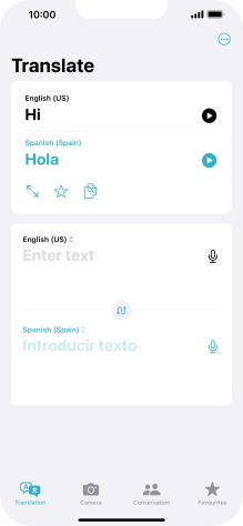 Press the full screen icon. Press the full screen icon.