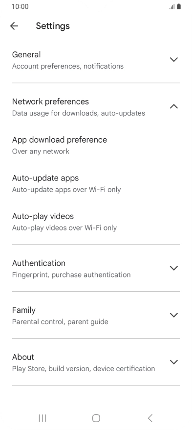 Press Auto-update apps.