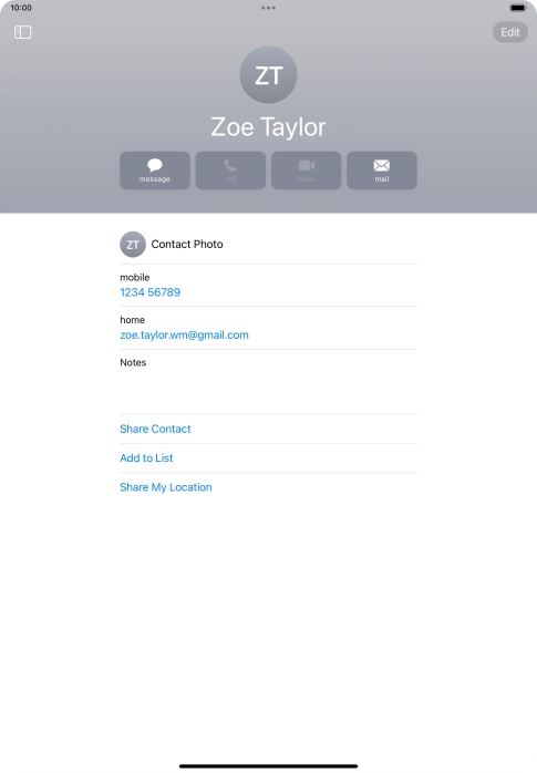 Press Edit. Press Edit.
