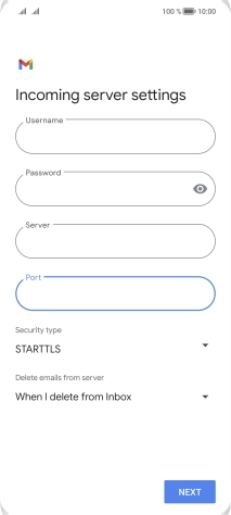 Press the drop down list below 