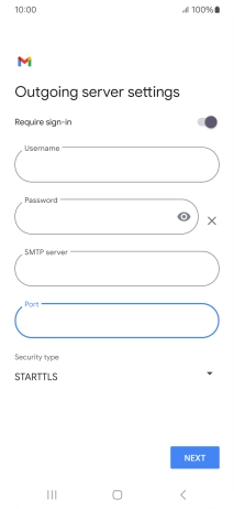 Press the drop down list below 