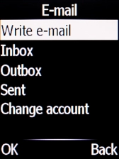Press the Left selection key.