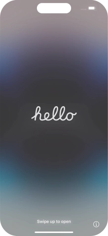 Slide your finger upwards starting from the bottom of the screen. Slide your finger upwards starting from the bottom of the screen.