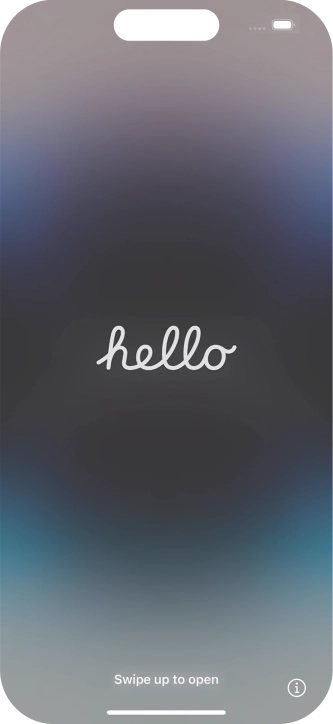 Slide your finger upwards starting from the bottom of the screen. Slide your finger upwards starting from the bottom of the screen.