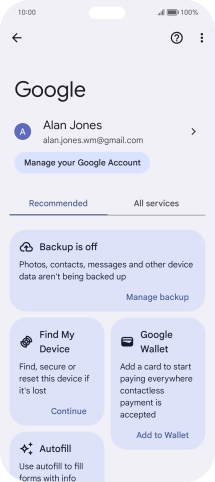 Press Find My Device.