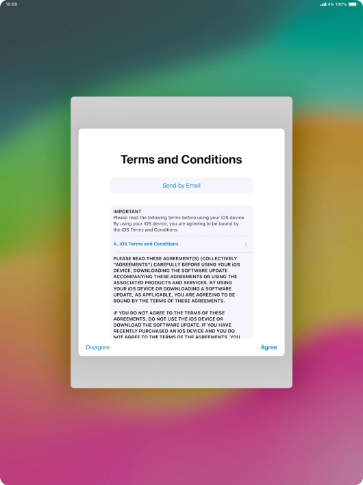 Press Agree. Press Agree.